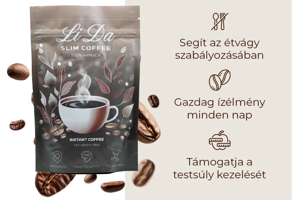 Lida Slim Coffee, súlyszabályozó kávé